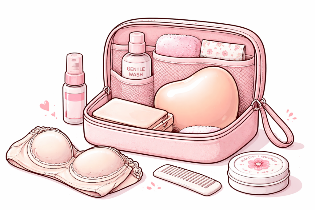 breast prosthesis care, traveling care, aabcp, certified mastectomy fitter, bras